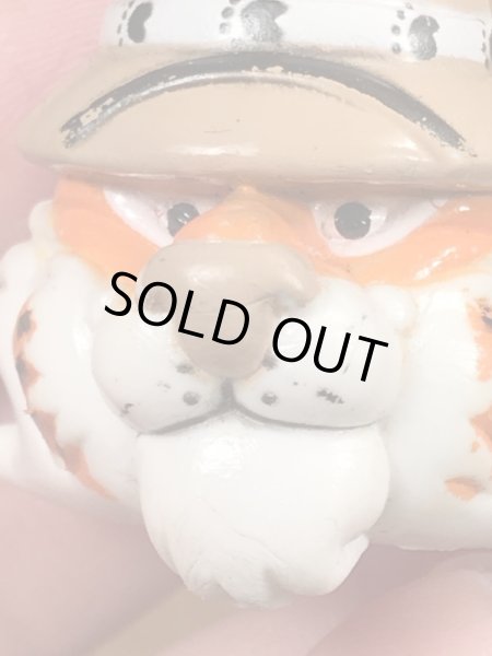 エクソンタイガー ビンテージ キーホルダー アドバタイジングキャラクター PVCフィギュア