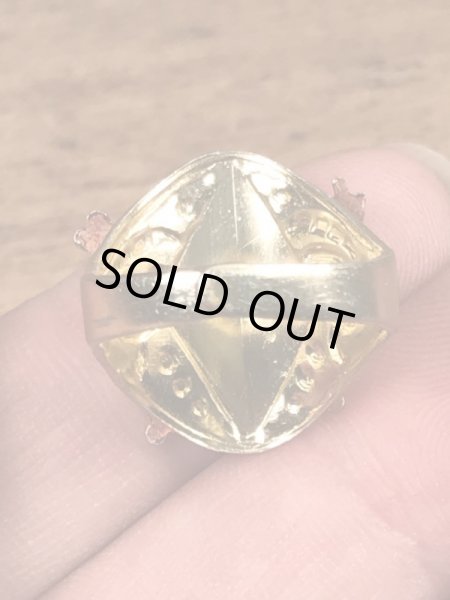 カールスジュニア　ヴィンテージ　指輪　アドバタイジングキャラクター　70’s