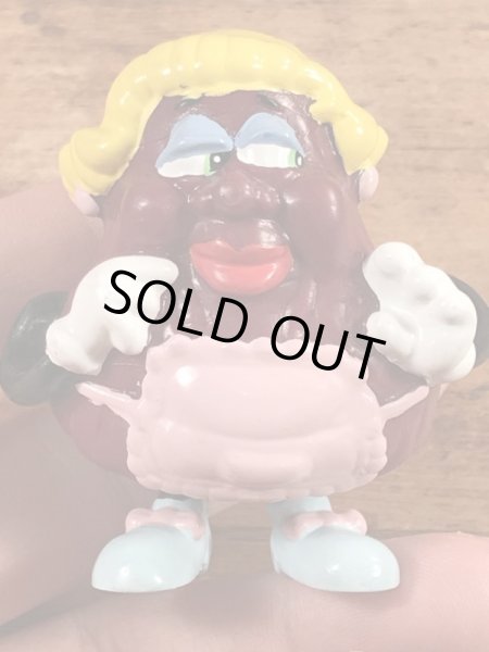 カリフォルニアレーズン　ビンテージ　PVCフィギュア　マム　アドバタイジングキャラクター