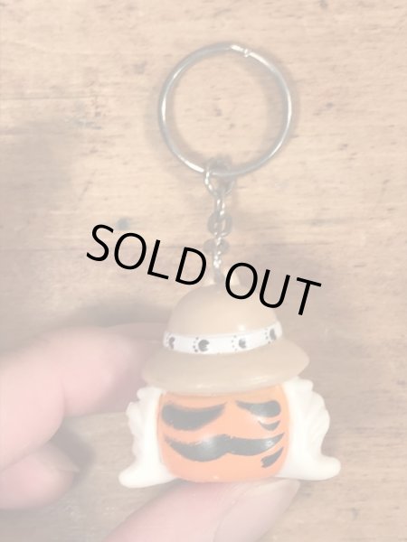 エクソンタイガー ヴィンテージ キーホルダー 企業キャラクター PVCフィギュア