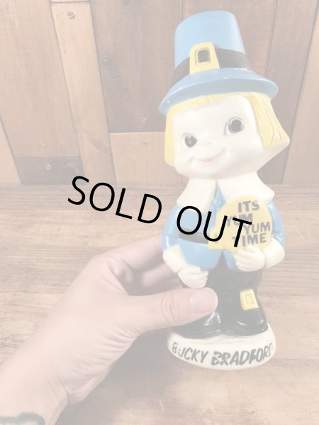 バッキーブラッドフォード　ヴィンテージ　ソフビフィギュア　アドバタイジングキャラクター　70’s