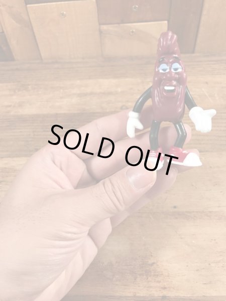 カリフォルニアレーズン　ヴィンテージ　PVCフィギュア　企業キャラクター　A.C.