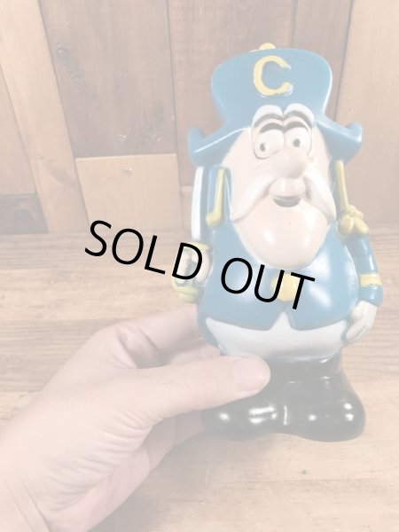 キャプテンクランチ　ヴィンテージ　貯金箱フィギュア　アドバタイジングキャラクター　シリアル