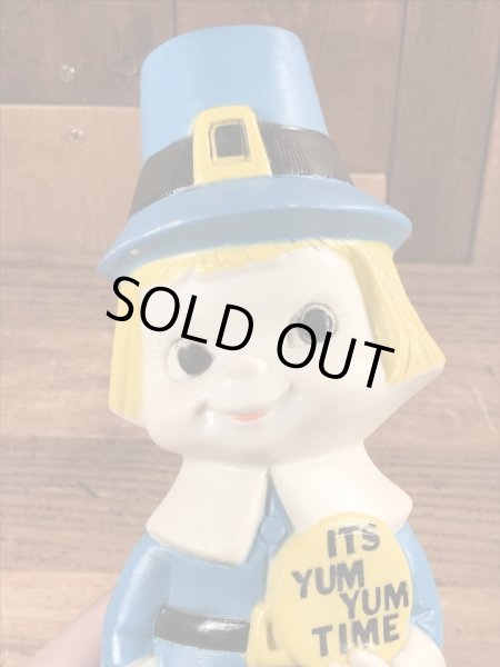 バッキーブラッドフォード　ビンテージ　スクイーズドール　企業キャラクター　70年代