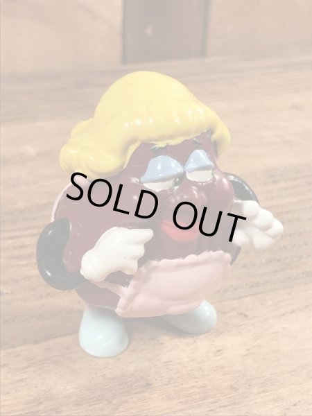 カリフォルニアレーズン　ビンテージ　PVCフィギュア　マム　アドバタイジングキャラクター