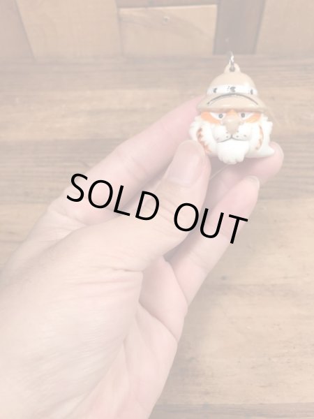 エクソンタイガー ビンテージ キーホルダー アドバタイジングキャラクター PVCフィギュア