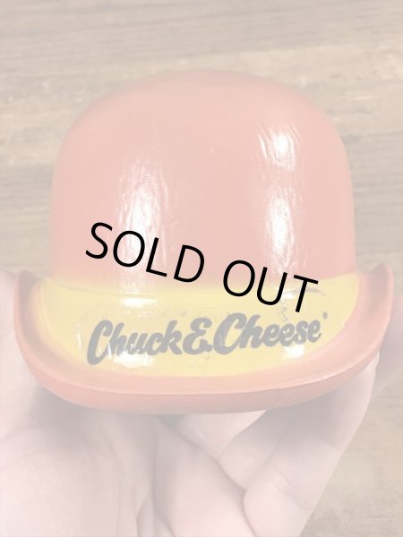 チャッキーチーズ　ビンテージ　コインバンク　アドバタイジングキャラクター　80年代