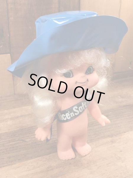 ナイスンソフト　ビンテージ　ソフビフィギュア　アドバタイジングキャラクター　企業物