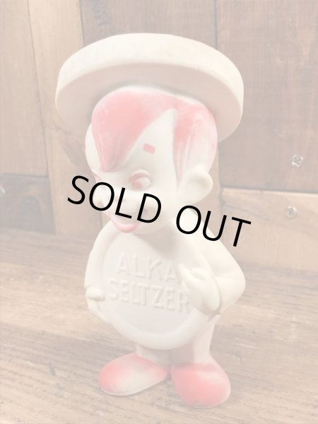 アルカセルツァー　ヴィンテージ　貯金箱フィギュア　企業キャラクター　スピーディー