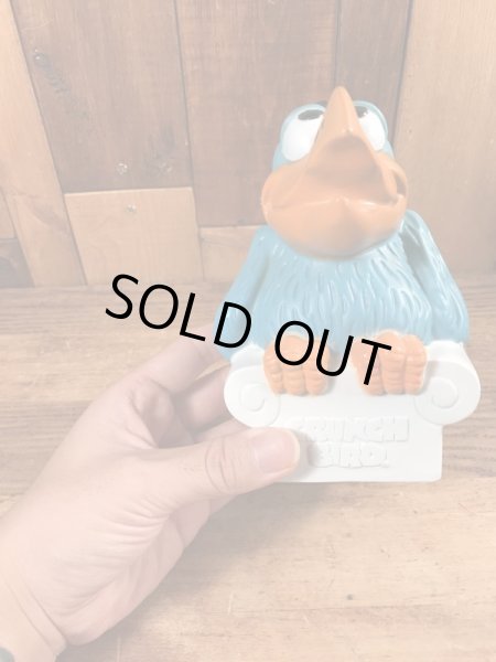 クランチバード　ヴィンテージ　貯金箱フィギュア　アドバタイジングキャラクター　企業物