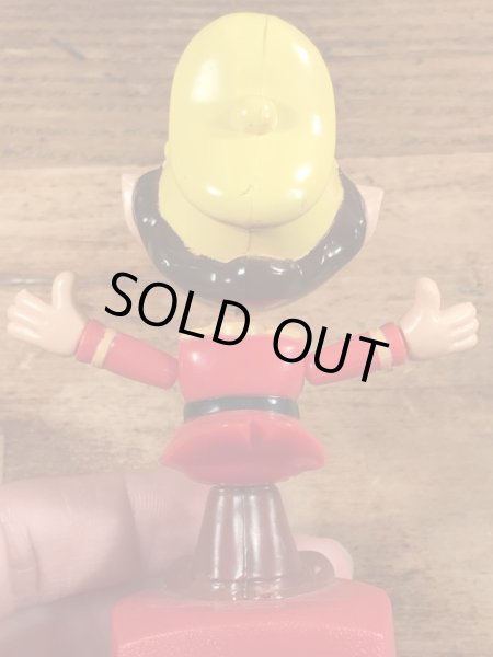 ポップスナップクラックル　ビンテージ　プッシュパペット　企業キャラクター　ケロッグ