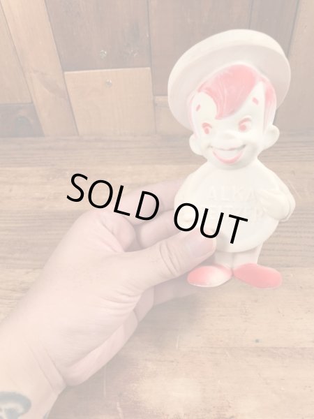 アルカセルツァー　ヴィンテージ　貯金箱フィギュア　企業キャラクター　スピーディー