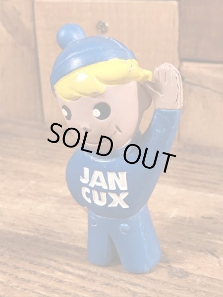 Jan Cux　ヴィンテージ　PVCフィギュア　企業キャラクター　企業物