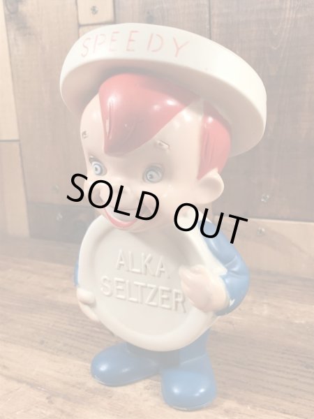 アルカセルツァー　ヴィンテージ　ソフビドール　企業キャラクター　スピーディー