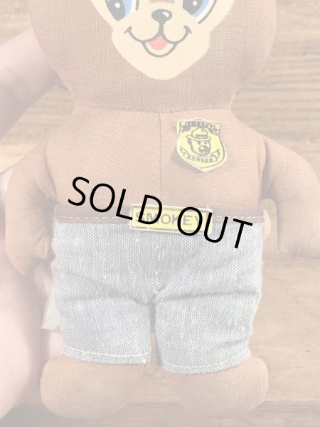 スモーキーベア ヴィンテージ ぬいぐるみ 企業キャラクター 企業物