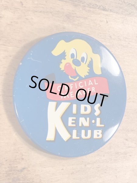 ケンエルレーション ビンテージ 缶バッジ アドバタイジングキャラクター 50年代