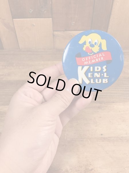 ケンネルレーション ヴィンテージ 缶バッチ 企業キャラクター 企業物