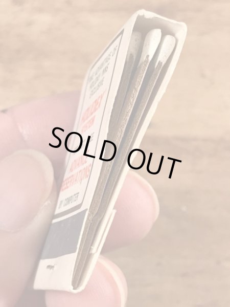 ホリデーイン　ヴィンテージ　マッチブック　アドバタイジング　80~70’s