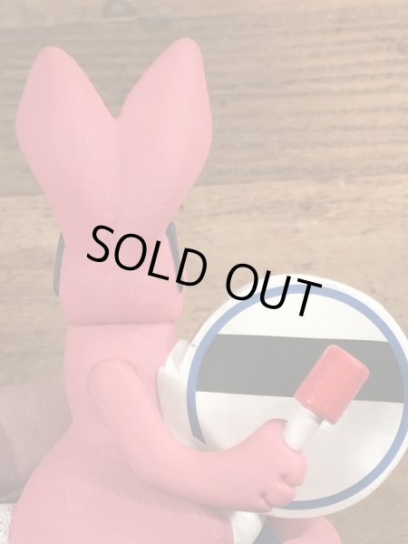 エネジャイザーバニー　ビンテージ　フィギュア　アドバタイジングキャラクター　企業物