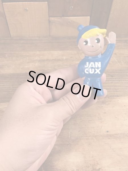 Jan Cux　ヴィンテージ　PVCフィギュア　企業キャラクター　企業物