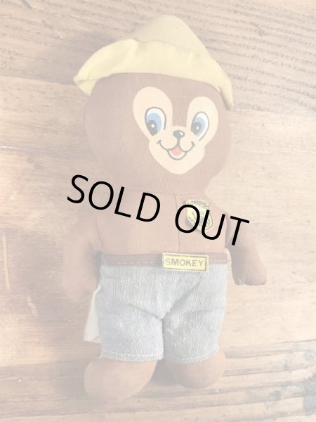 スモーキーベア ビンテージ ミニチュアドール アドバタイジングキャラクター 70年代