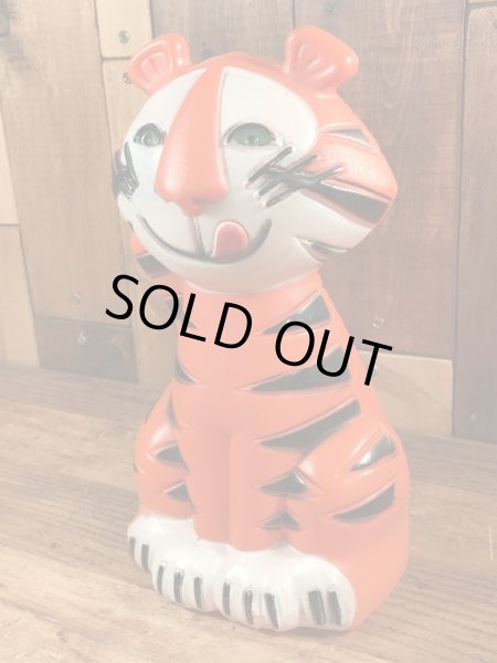 トニーザタイガー　ヴィンテージ　貯金箱フィギュア　アドバタイジングキャラクター　企業物