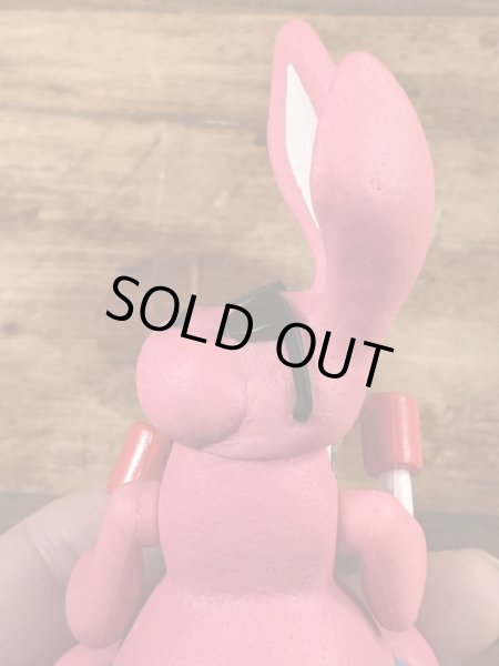 エネジャイザーバニー　ビンテージ　フィギュア　企業キャラクター　90年代