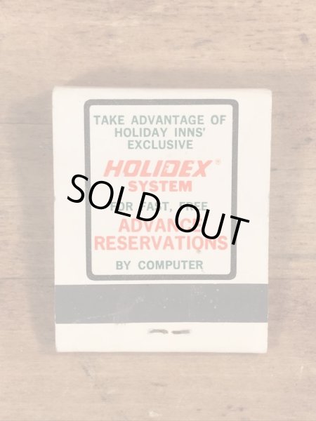 ホリデーイン　ヴィンテージ　マッチブック　アドバタイジング　80~70’s