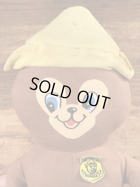 スモーキーベア ビンテージ ミニチュアドール アドバタイジングキャラクター 70年代