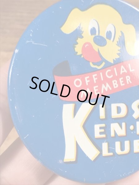 ケンエルレーション ビンテージ 缶バッジ アドバタイジングキャラクター 50年代