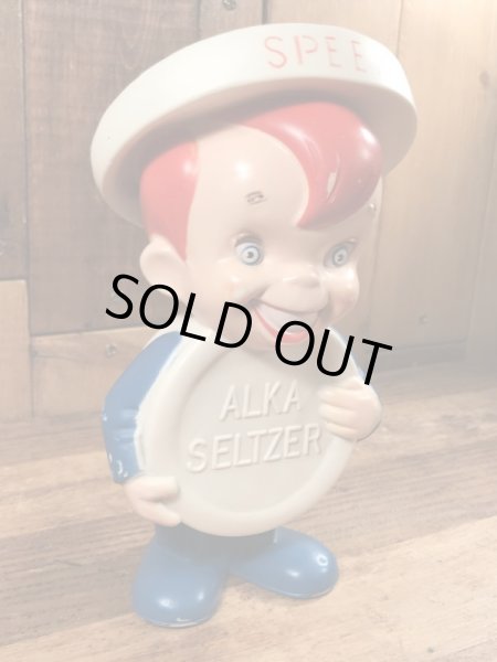 アルカセルツァー　ビンテージ　フィギュア　アドバタイジングキャラクター　企業物