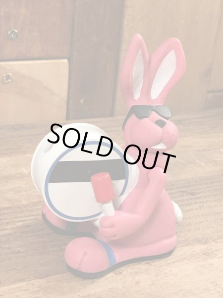 エネジャイザーバニー　ビンテージ　フィギュア　アドバタイジングキャラクター　企業物