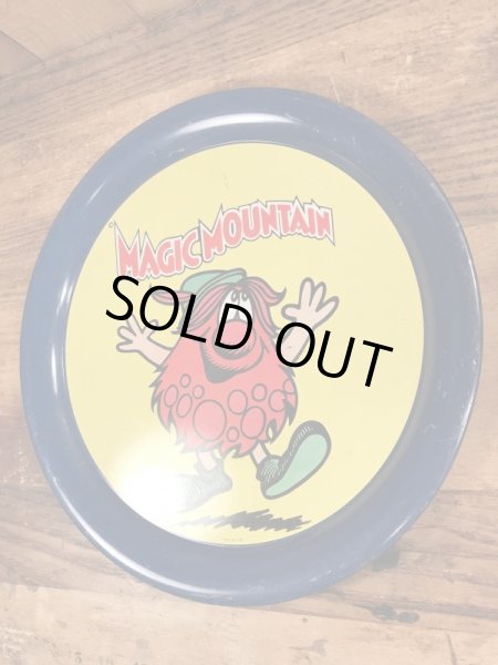 マジックマウンテントロール　ヴィンテージ　Tinトレー　企業キャラクター　70年代