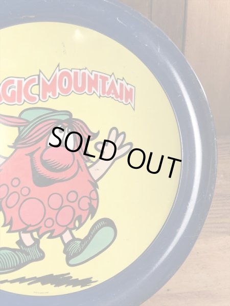 マジックマウンテントロール　ヴィンテージ　Tinトレー　企業キャラクター　70年代