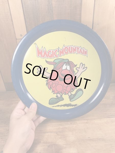 マジックマウンテントロール　ヴィンテージ　Tinトレー　企業キャラクター　70年代