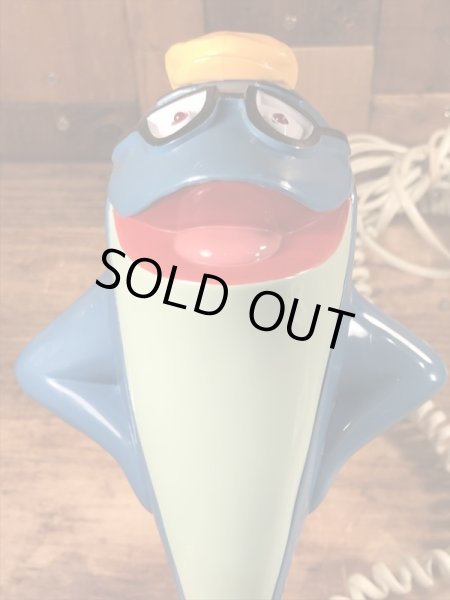 チャーリーザツナ　ビンテージ　電話機　企業キャラクター　80年代