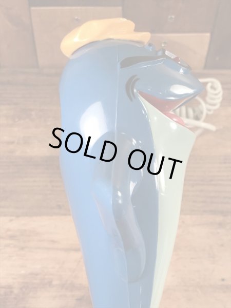 チャーリーザツナ　ビンテージ　電話機　企業キャラクター　80年代