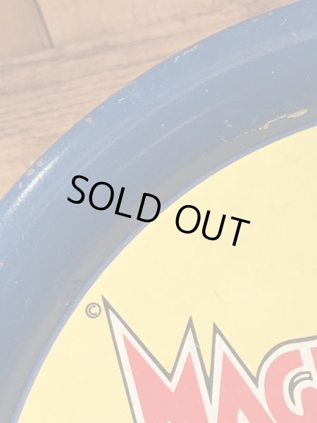 マジックマウンテントロール　ビンテージ　ブリキトレイ　アドバタイジングキャラクター　企業物