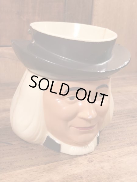 クエーカーオーツ　ビンテージ　マグカップ　企業キャラクター　50~60年代