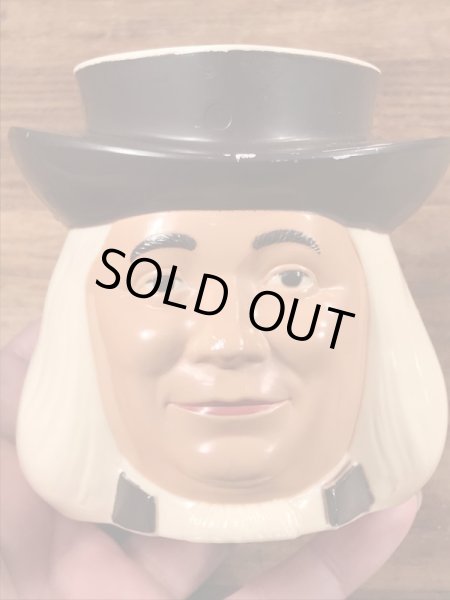 クエーカーオーツ　ビンテージ　マグカップ　企業キャラクター　50~60年代