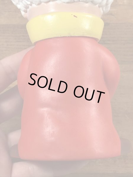 キャンベルスープ　ヴィンテージ　ソフビ人形　企業キャラクター　70年代