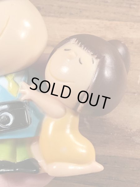 オリンパスカメラ　ヴィンテージ　ソフビ人形　アドバタイジングキャラクター　企業物