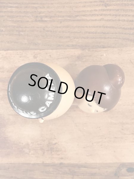 オリンパスカメラ　ビンテージ　ソフビフィギュア　企業キャラクター　ノベルティ