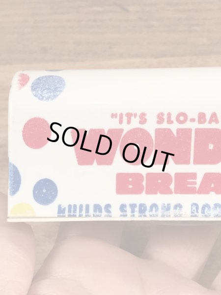 ワンダーブレッド　ヴィンテージ　貯金箱　アドバタイジング　70’s