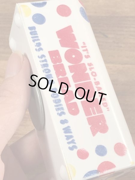 ワンダーブレッド　ヴィンテージ　貯金箱　アドバタイジング　70’s