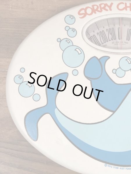 チャーリーザツナ　ビンテージ　体重計　企業キャラクター　70年代