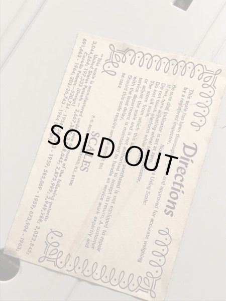 チャーリーザツナ　ビンテージ　体重計　企業キャラクター　70年代