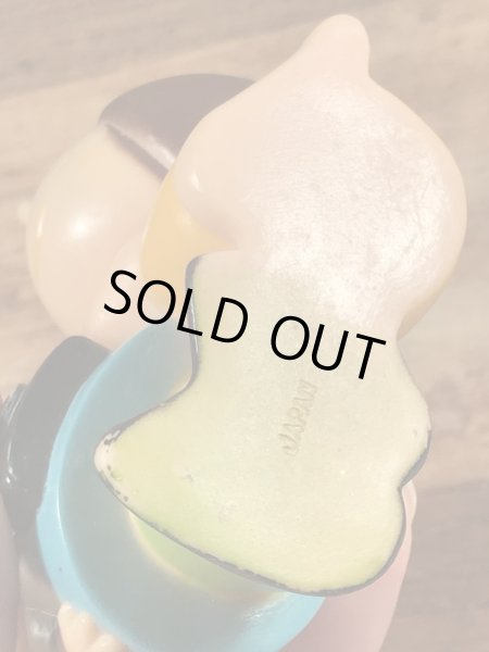 オリンパスカメラ　ビンテージ　ソフビフィギュア　企業キャラクター　ノベルティ