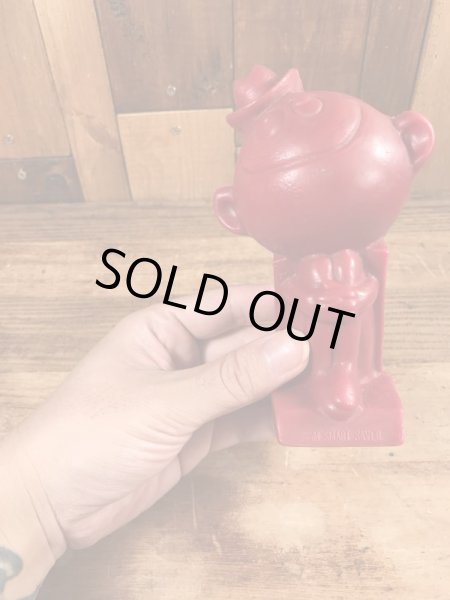 ダウニーセービングス　ヴィンテージ　貯金箱フィギュア　企業キャラクター　ノベルティ