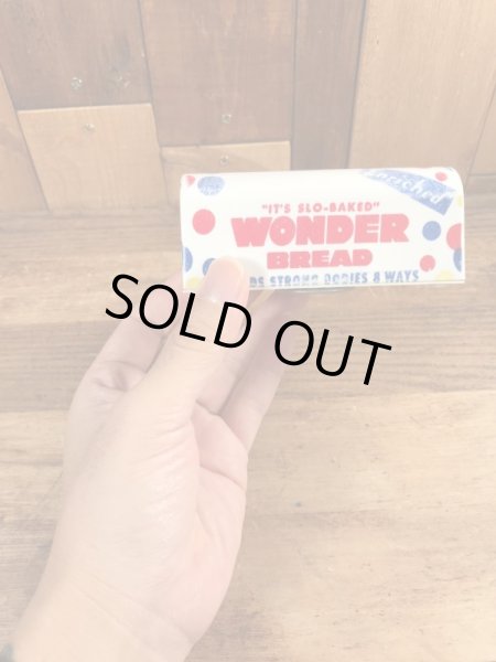 ワンダーブレッド　ヴィンテージ　貯金箱　アドバタイジング　70’s